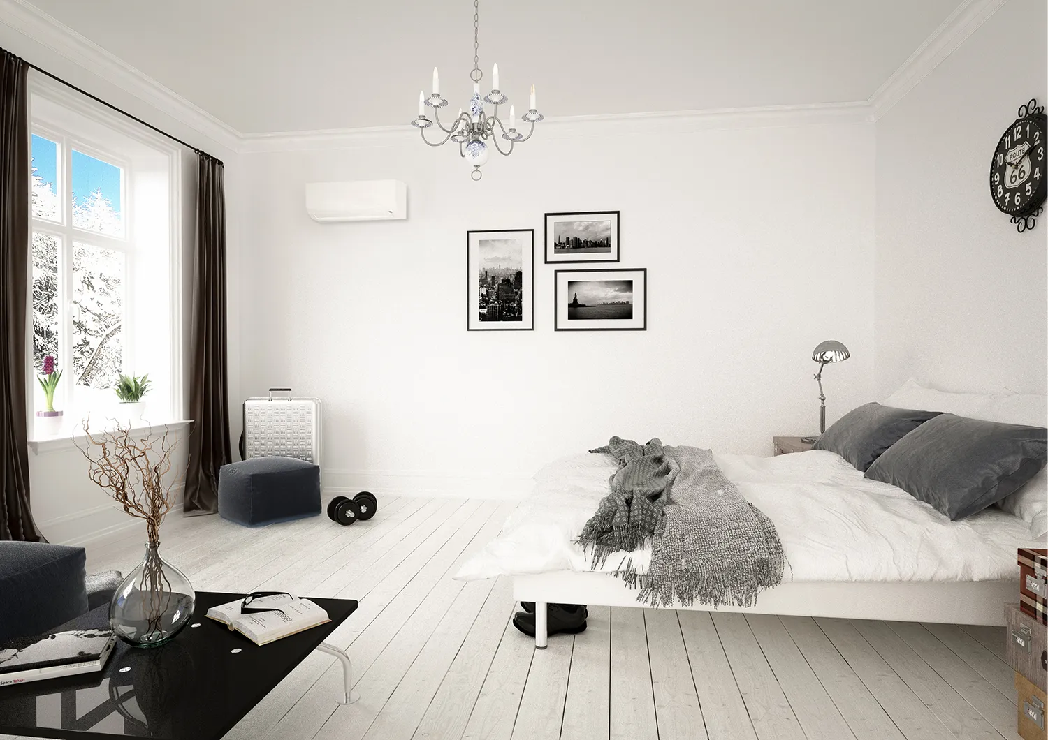 Daikin Comfora innedel på soverommet